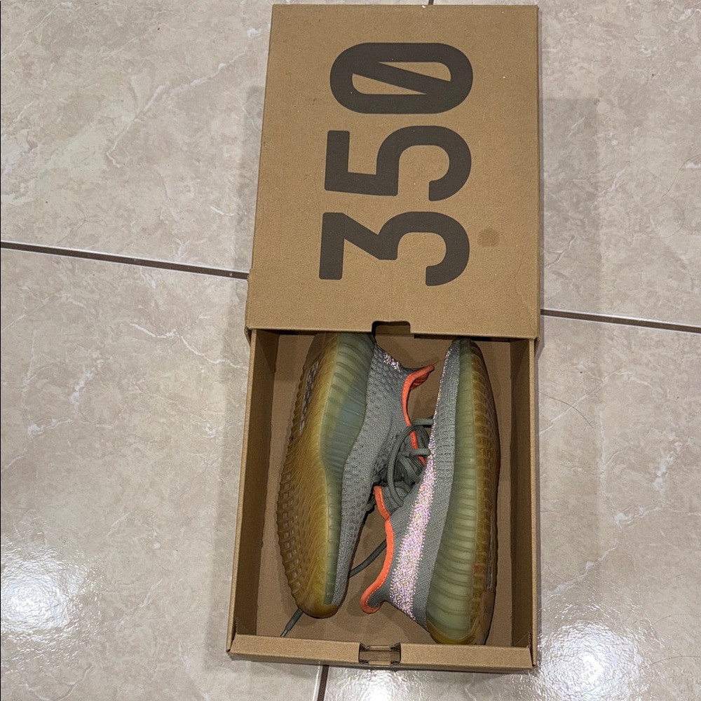 YEEZY Boost 350 Desert Sage Sneakers